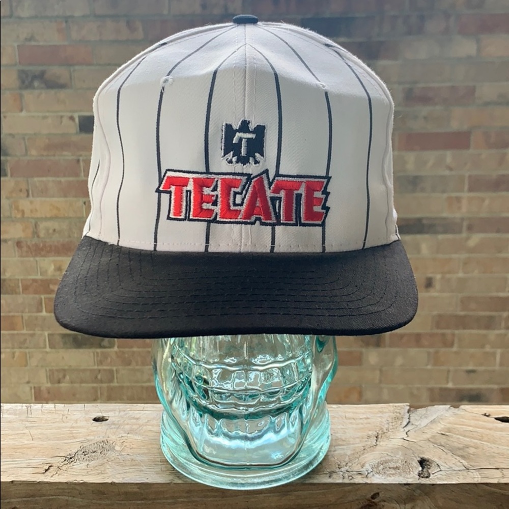 Vintage Tecate Baseball Cap One Size Snapback